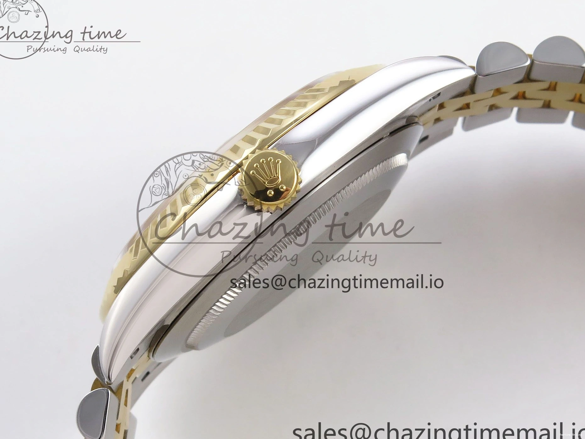 0106 DateJust 41 SS YG ARF 1:1 Best Edition 904L Steel Silver Stick Dial on Jubilee Bracelet SH3235 (Gain Weight) SoftTouch 1227